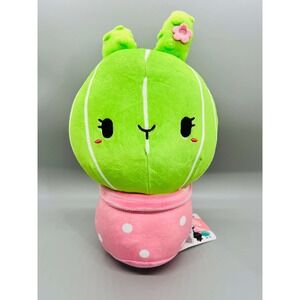 MeWaii® Mushroom Family Cactus Bunny Rabbit Kawaii‎ Plush Pillow Squish Toy NWT